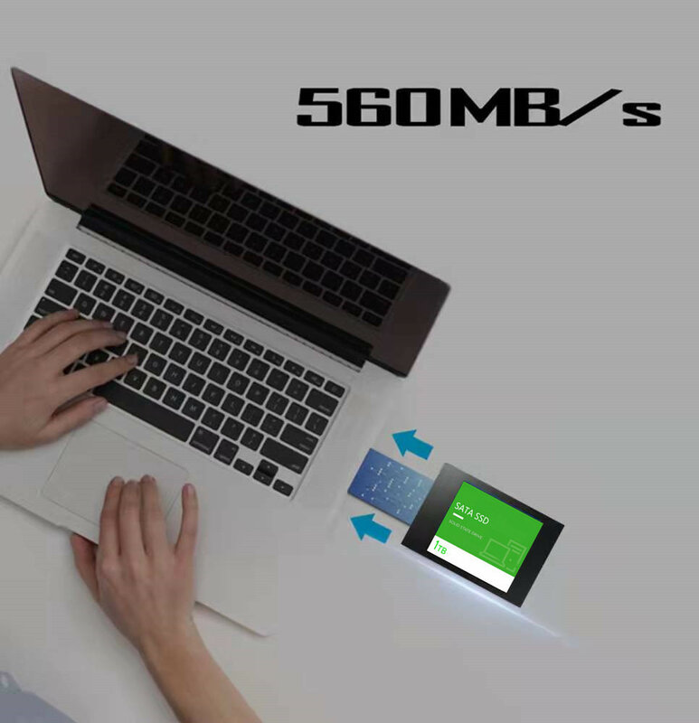 Disco rígido interno ssa3 de 2 polegadas, 1tb, tl, tl, 500, para laptop e desktop