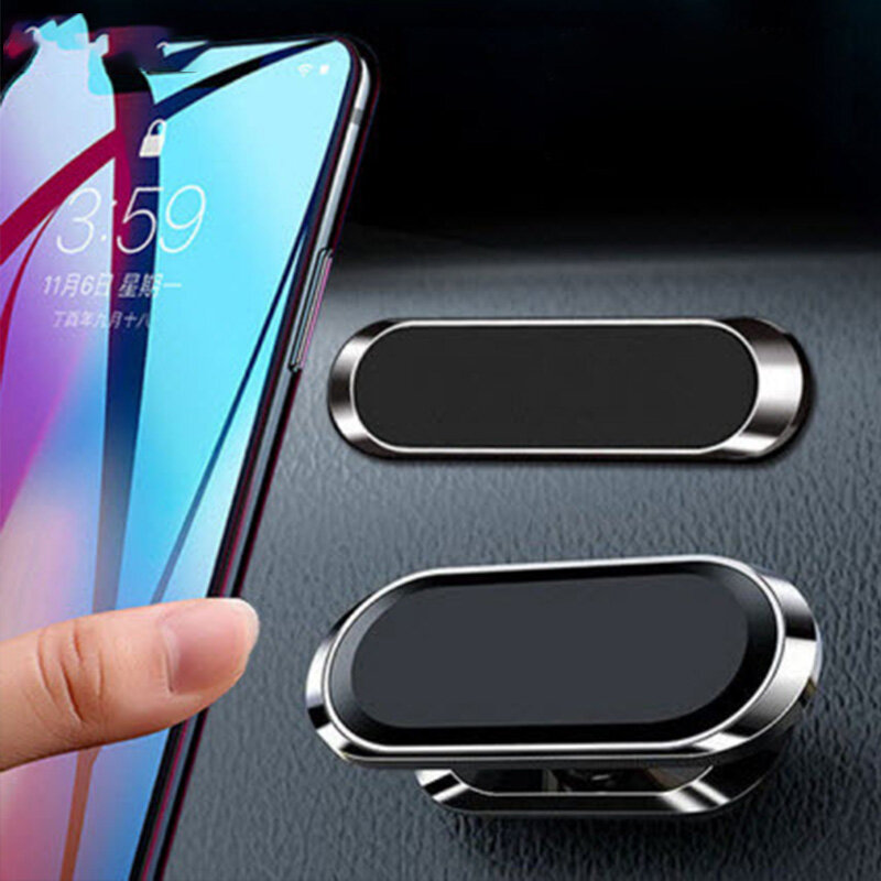 Soporte magnético de teléfono para coche, accesorio de lujo para Smartphone, GPS, 1/3 piezas