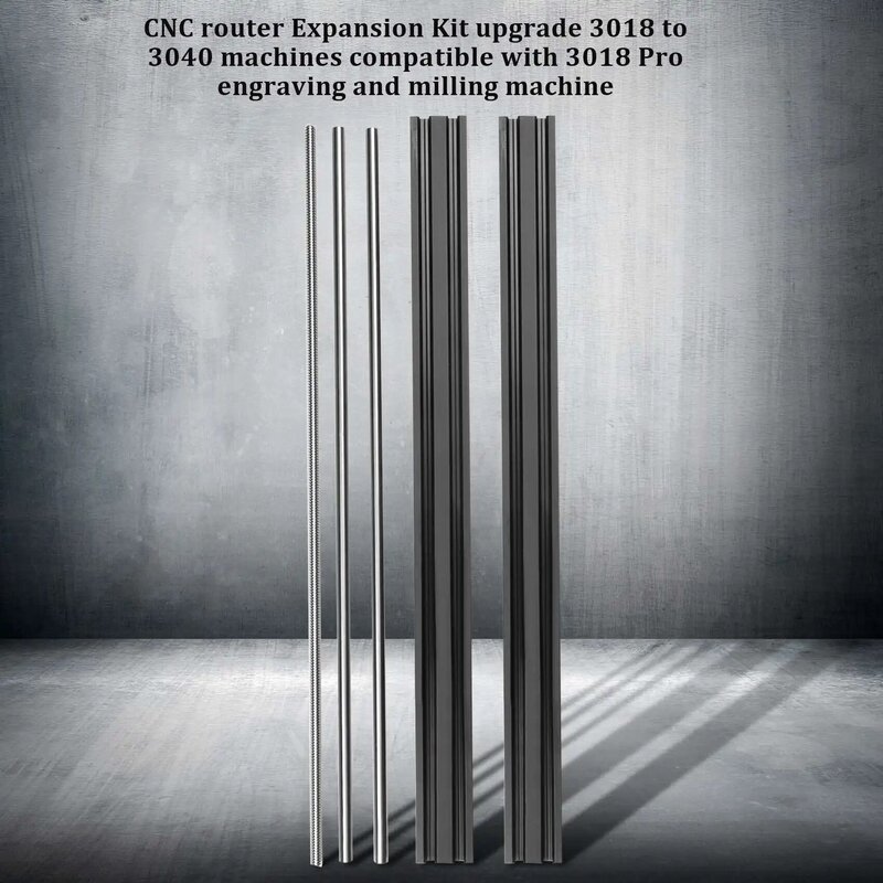 CNC Router Verlängerung Kit Upgrade 3018 Zu 3040 Maschine Kompatibel Mit 3018 Pro CNC Gravur Fräsen Maschine