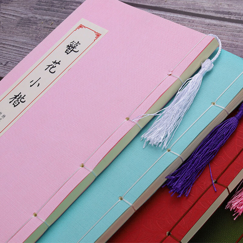 Cahier de calligraphie Sutra avec stylo plume, stylo dur, pratique de la calligraphie chinoise, petite jetée régulière en cours d'exécution, cahier