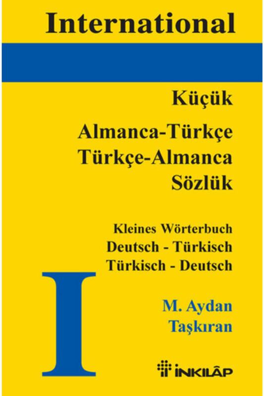 Pequeño diccionario alemán, turco, Alemán