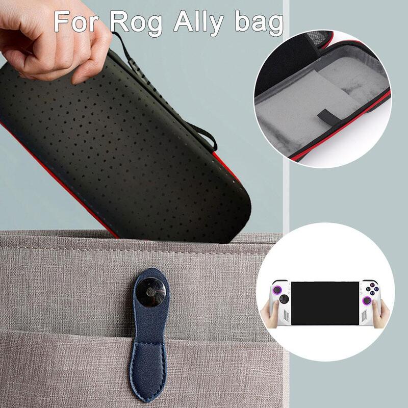 กระเป๋าใส่ของป้องกันการกระแทกสำหรับพกพากระเป๋าแข็งพร้อมที่จับแบบพกพาสำหรับ ASUS ROG Ally คอนโซลอุปกรณ์เสริม