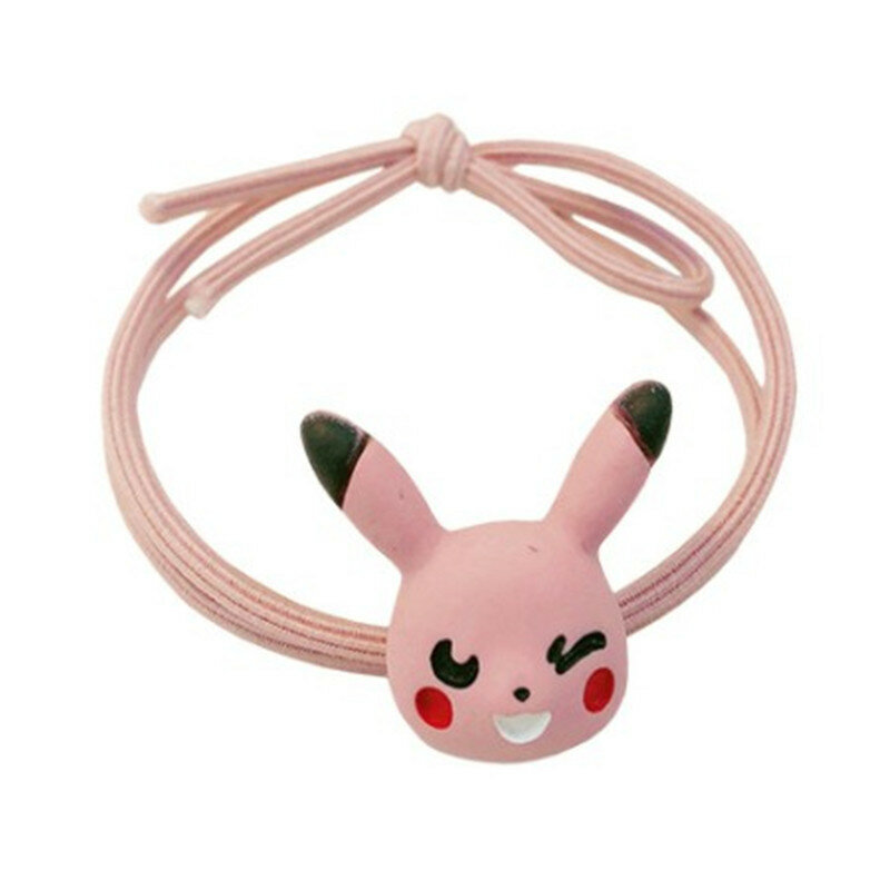 Temperament Cartoon Pikachu Treasure Dream Hair Rope Tied Hair Rubber Band Net Red Small Fresh Animal Hair Ring Head Rope