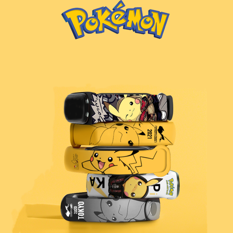 2022 Pokemon Elektronische Horloge Pikachu Cartoon Digitale Elektronische Waterdichte Led Armband Klok Kinderen Speelgoed Christmas Gift