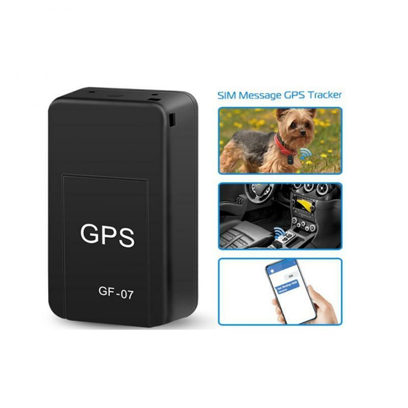 Nowy GF07 Mini GPS GSM/GPRS lokalizator śledzenia samochodu urządzenie nagrywanie dźwięku Microtracker utrata Preventer Tracker Retainer