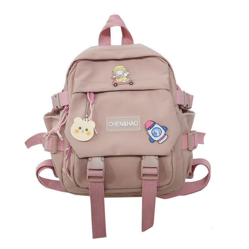 حقيبة ظهر للفتيات الصغيرة Kawaii الحقائب المدرسية ذات الاستخدام المزدوج متعددة الوظائف حقيبة صغيرة على ظهره حقيبة ظهر للفتيات الصغيرات