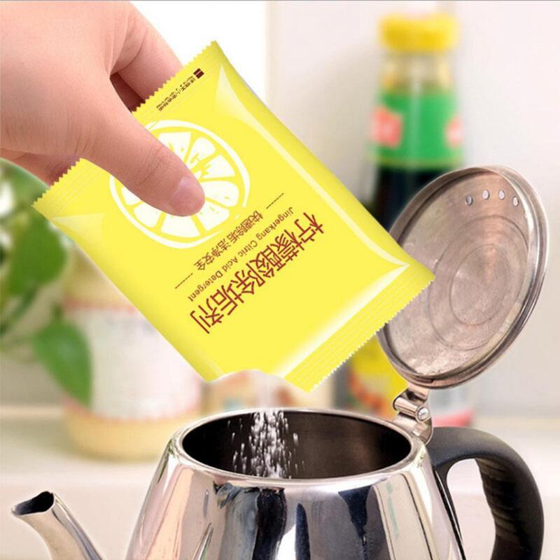 Ungiftiger Zitronensäure-Ent kalker Behälter reiniger praktisches Zitronensäure-Waschmittel innere Teekanne Reinigung Buble Cleaner Spray