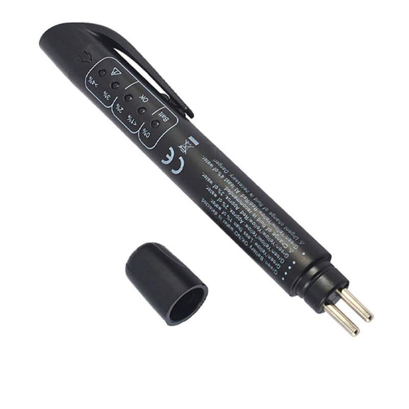 Universal Remvloeistof Tester Diagnostic Tools Nauwkeurige Olie Kwaliteit Controleren 5LED Indicator Auto Voertuig Remvloeistof Testen Pen