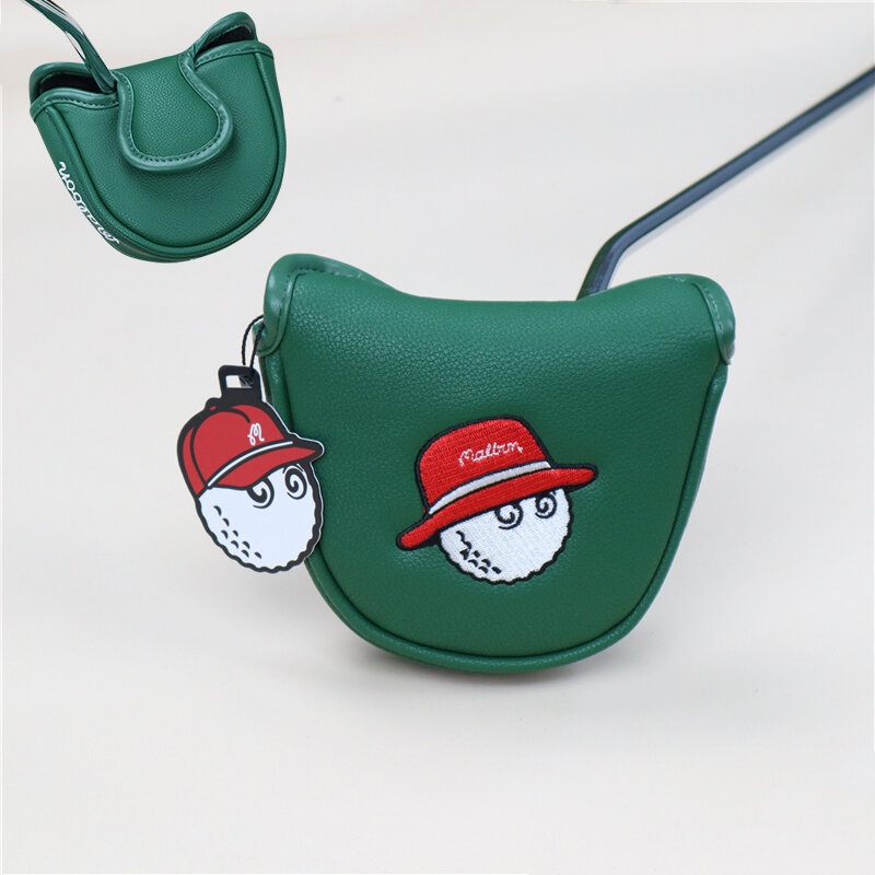 Чехол Malbon для клюшек для гольф-клуба, деревянный рукав, Шариковая головка, защитный рукав для мужчин и женщин
