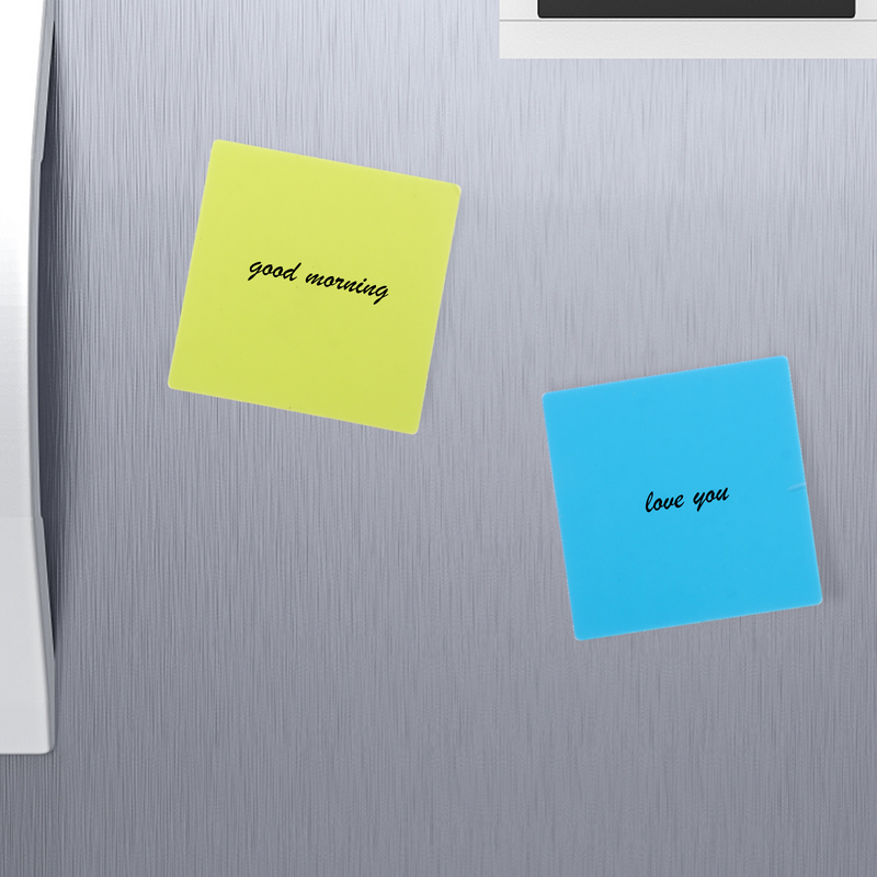 12pcs Convenient Reusable Durable Message Stickers Memo Notes for Home School Office