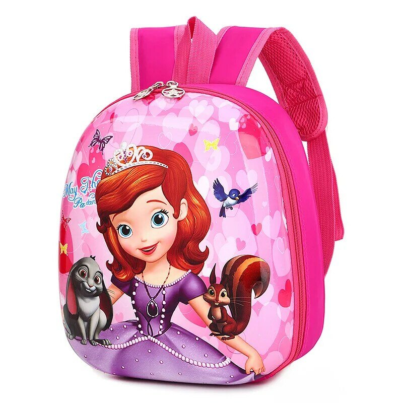 Disney novo mickey e minnie saco de escola das crianças dos desenhos animados congelados 2 jardim de infância mochila multifuncional escudo macio saco de escola