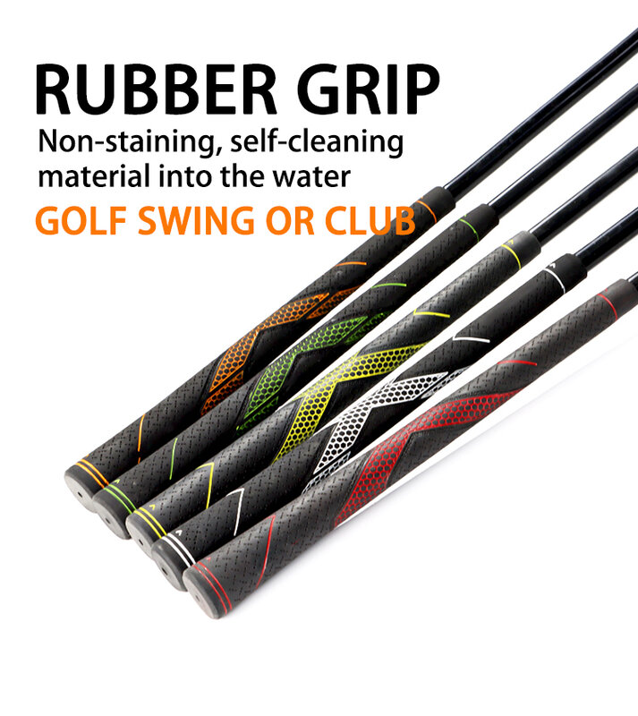 13Pcs Golf Griffe & Doppelseitige Klebe Satz, multi-Farbe Medium Nicht-Slip Gummi Griffe, Mit Starken Doppelseitiges Klebeband Kraft