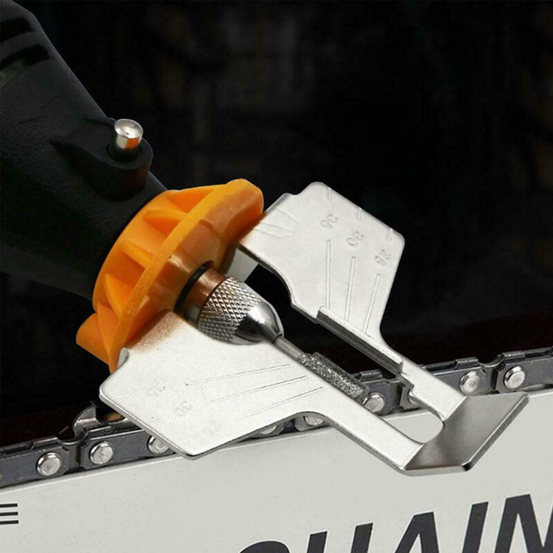 Chainsaw Sharpener Electric Chainsaw Sharpener Kit 3 In 1 Diamond Chainsaw Sharpener Burr Shank Sharp Replacement Sharpening