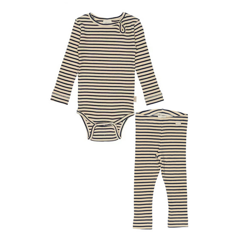 Conjuntos de pijamas para bebé, ropa de algodón para recién nacido, color verde, naranja, rojo y negro, Traje + pantalón a rayas + gorro, 2022