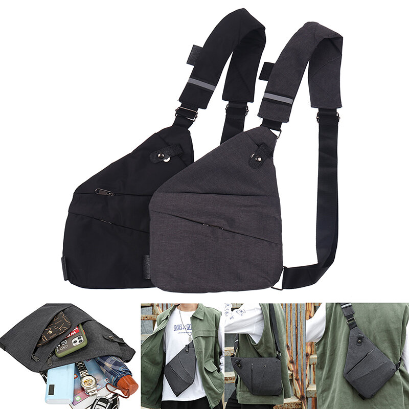 2022ยี่ห้อกระเป๋าเดินทางผู้ชาย Fino Burglarproof กระเป๋าสะพาย Holster Anti Theft Security ดิจิตอลเก็บกระเป๋า