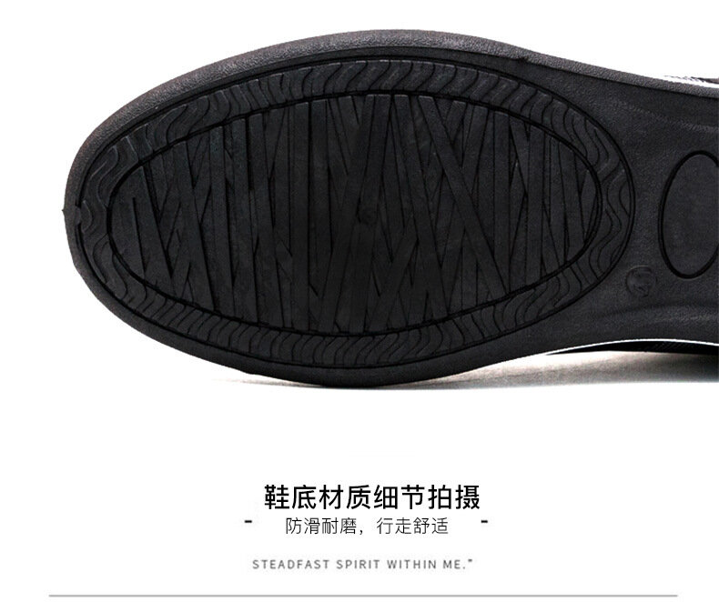 Zapatos informales de cuero para hombre, mocasines antideslizantes vulcanizados para exteriores, Tenis masculinos, zapatillas de diseñador de moda, 2021