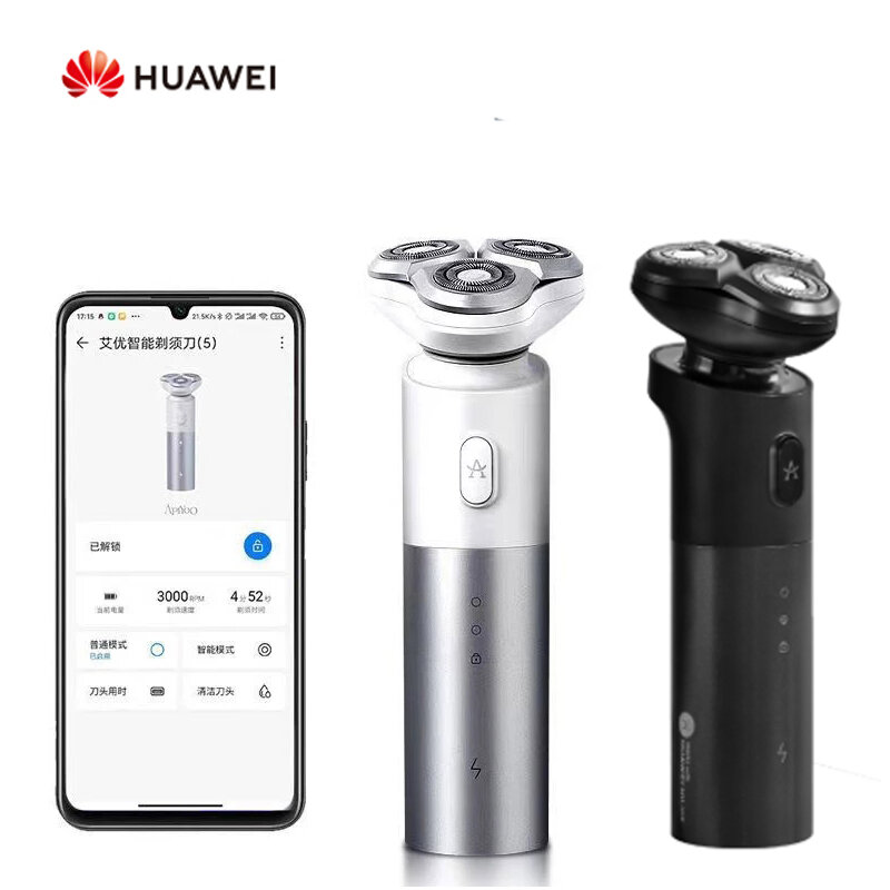 Huawei Hilink Electric Waterproof Portable Men Shaver Machine Smart Trimmer Beard Shavers Man Hair Razors Face with APP