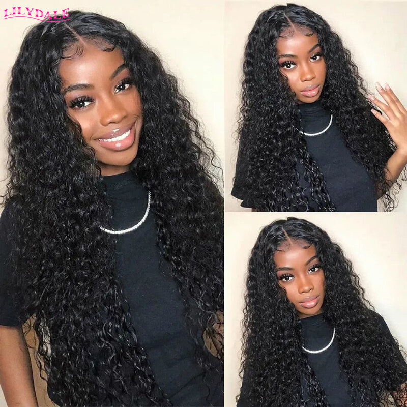 32 Inches Human Hair Wigs Kinky Curly Lace Front Wig 13x4 HD Lace Frontal Wig Pre Plucked With Baby Hair 4x4 HD Lace Closure Wig