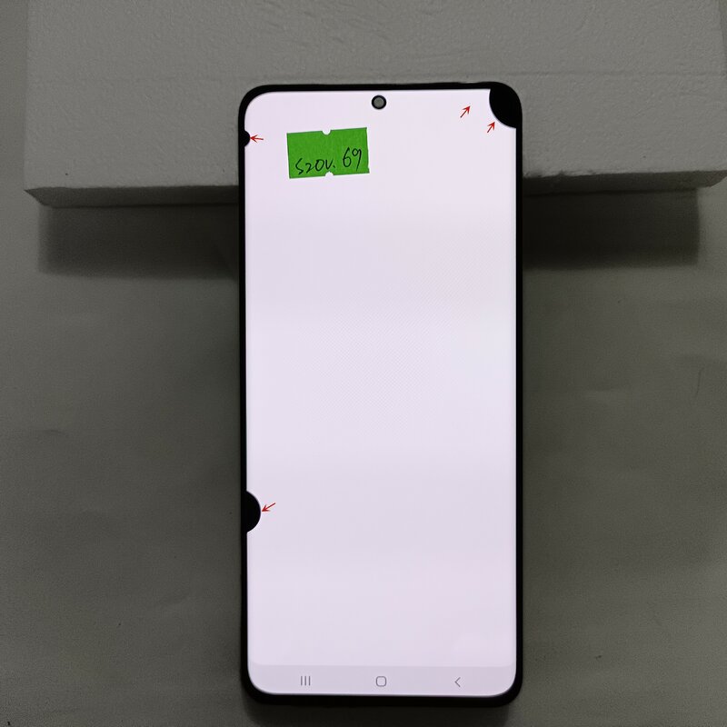 Original For Samsung Galaxy S20 Ultra LCD G988 G988F G988B/DS S20Ultra With Frame Display Touch Screen Digitizer With Black Dots