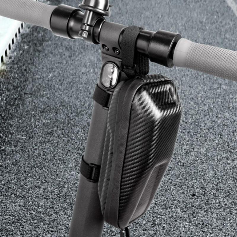 Saco de bicicleta rack de bagagem para quadro frente superior tubo à prova dwaterproof água pu + eva pannier ciclismo acessórios da bicicleta scooter saco