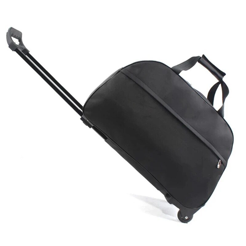 HPF56-High valise de rouleau de la toile des hommes de conception de qualité, valise personnalisée de toile