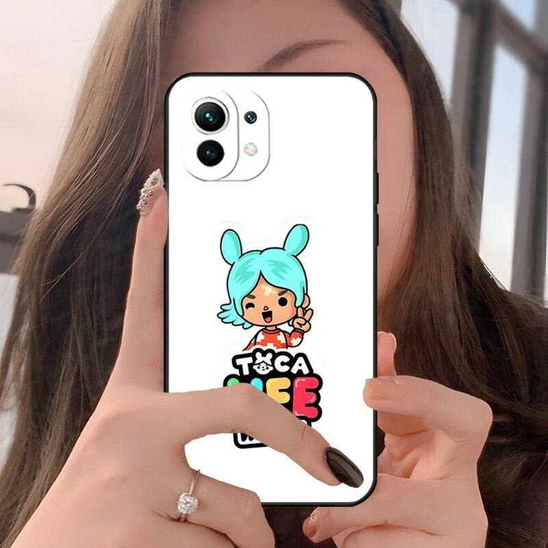 Toca Boca Toca Life World Game Phone Case For Xiaomi Poco M4 M3Pro X3GT 8 9 A2 A3 CC9 CIVI F1 Max3 MIX 3 4 SE Pro Note 10 10Pro