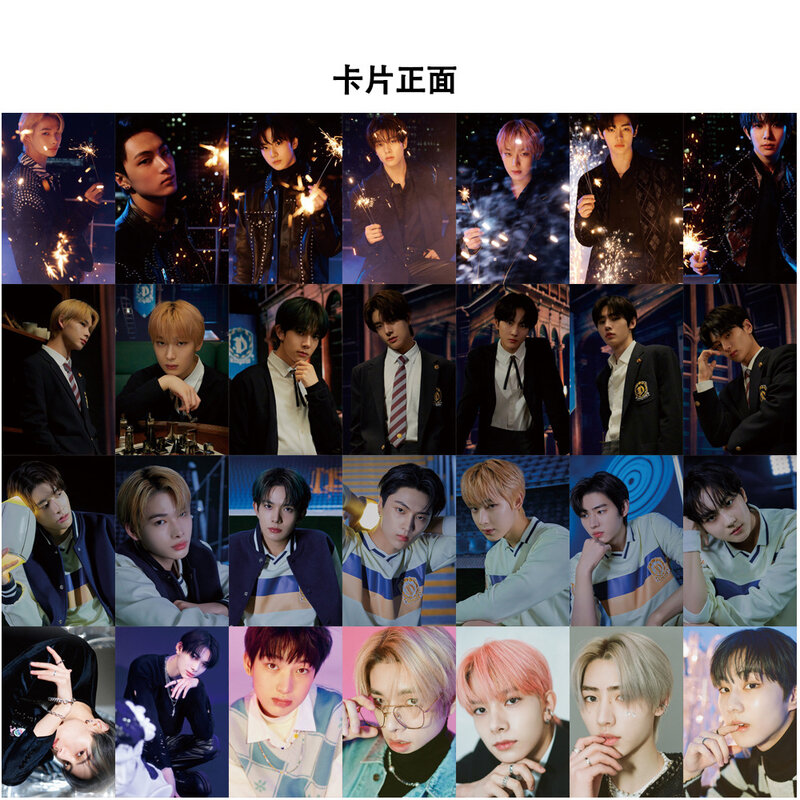 55pcs / Kpop ENHYPEN Lomo Cards New Photo Album DIMENSION : DILEMMA Enhypen Photocard for Fans Collection HD Photo card