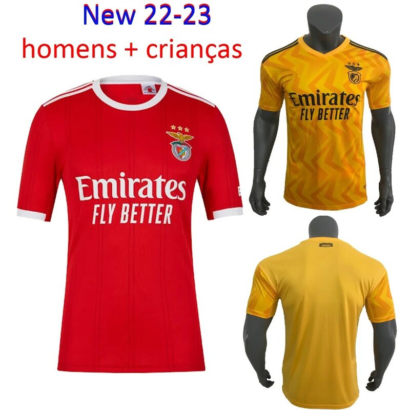 Men kids kit 22/23 benficaES PIZZI EVERTON shirt new 2022 2023 customize jersey