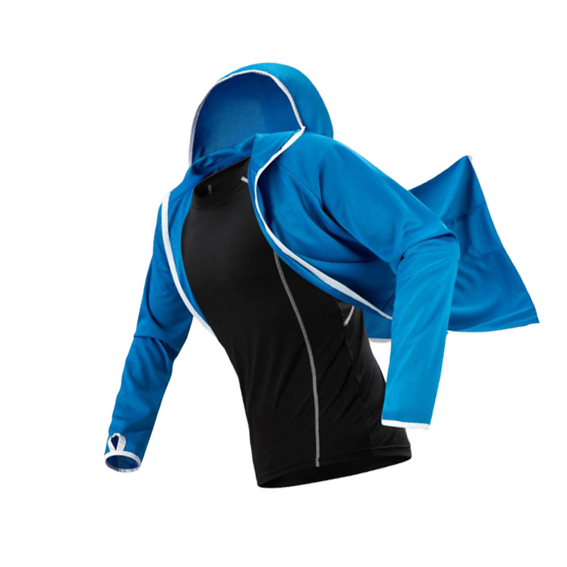 1 шт. защитное быстросохнущее легкое пальто с капюшоном, Солнцезащитная одежда для спорта, кемпинга, велоспорта