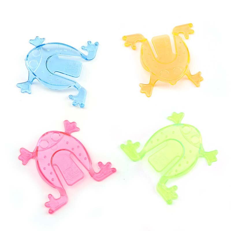 20Pcs Colorful Jumping Frogs Funny Baby Toy Birthday Party Mini Toys Baby Shower Kids Finger Game Party Favors 4.5Cm