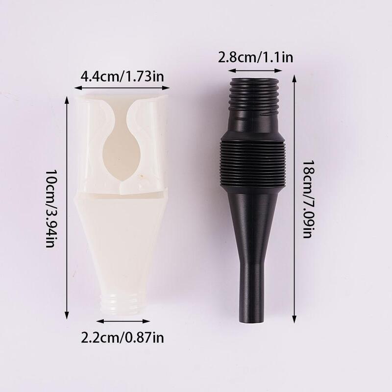 Flexible Draining Tool Snap Funnel Foldable Car Funnel Oil Guide Plate Motorcycle Truck Auto Engine Oil Gasoline Filling Tools