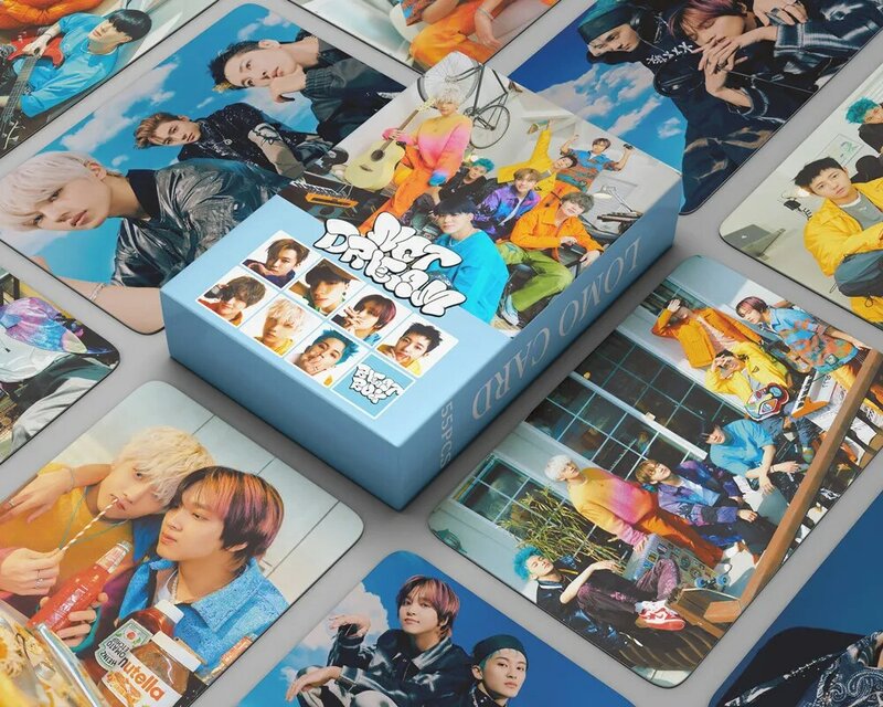 Tarjetas de fotos de Stray Kids, 55 piezas, Lomo, THE SOUND Korea Idol, juego de tarjetas de impresión de fotos de álbum, colección de Fans, regalo, 127