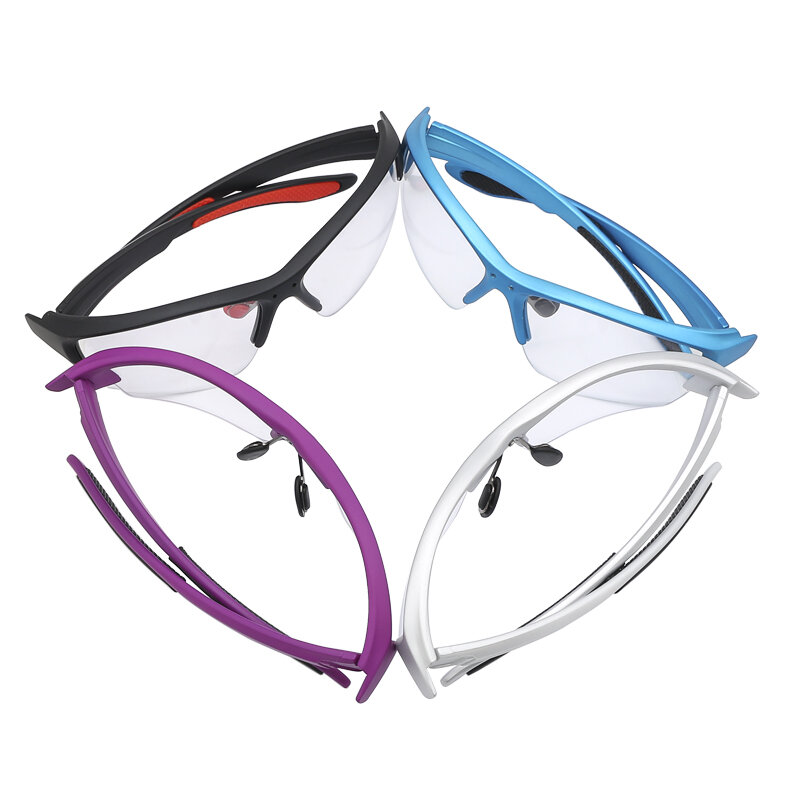 Montatura per occhiali per lenti dentali occhiali antiappannamento con foro per vite occhiali in ABS per lente d'ingrandimento binoculare accessori per lenti dentali