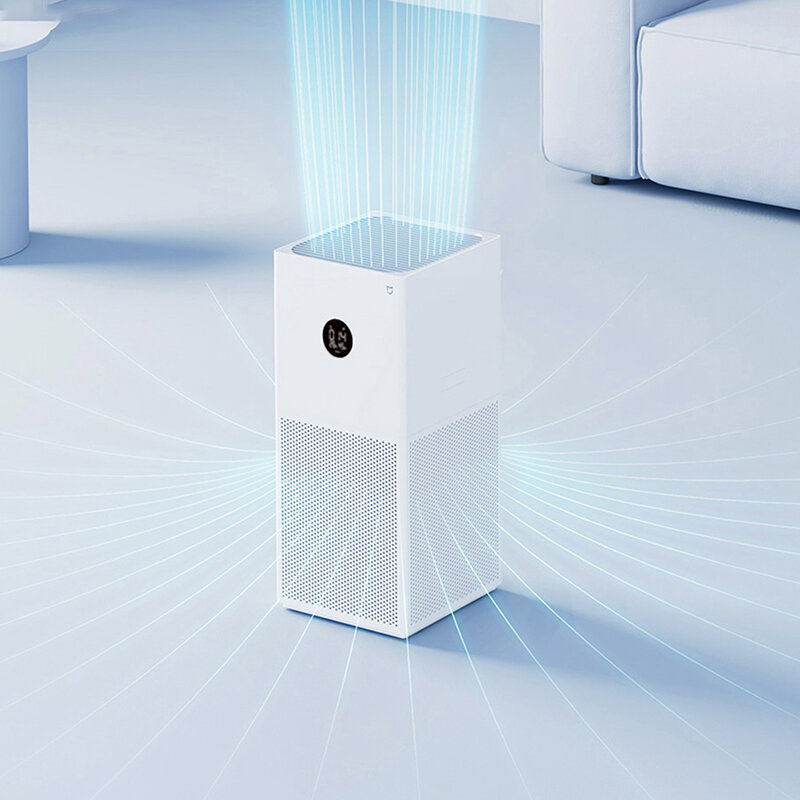 XIAOMI MIJIA умный очиститель воздуха 4 Lite LED дисплей четырехкратное Очищение альдегида удаление домашний ионизатор воздуха 35,8 дБ (А) низкий уровень шума