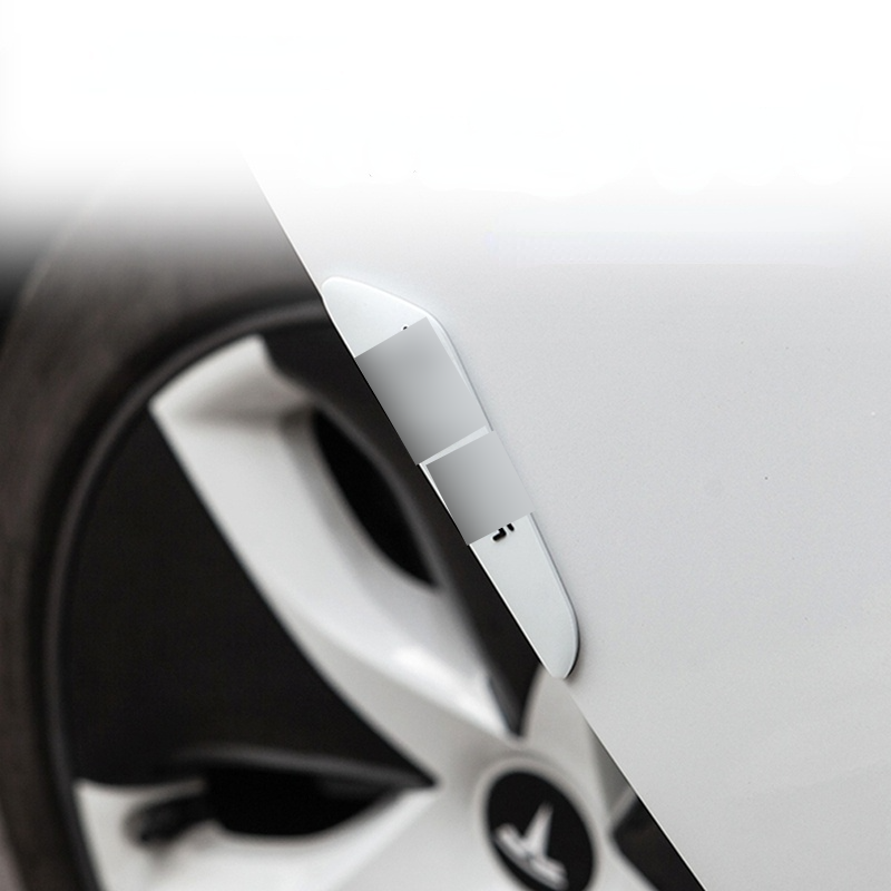 Bande de protection des bords de porte de voiture, 4 pièces, tampon de protection des coins, pour Tesla modèle 3 Y S X