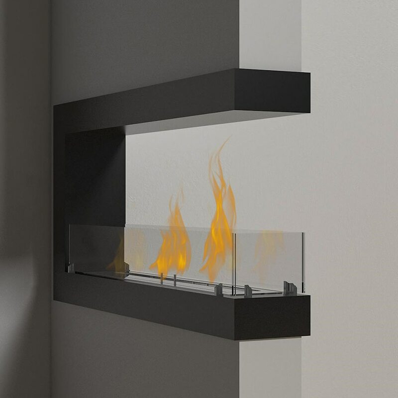 Perapian Dekoratif Bioetanol Dinding Gunung Api Pemanas Api Panas Rumah Kantor Hotel Restoran Gaya Nordic Dekorasi Tanpa Asap