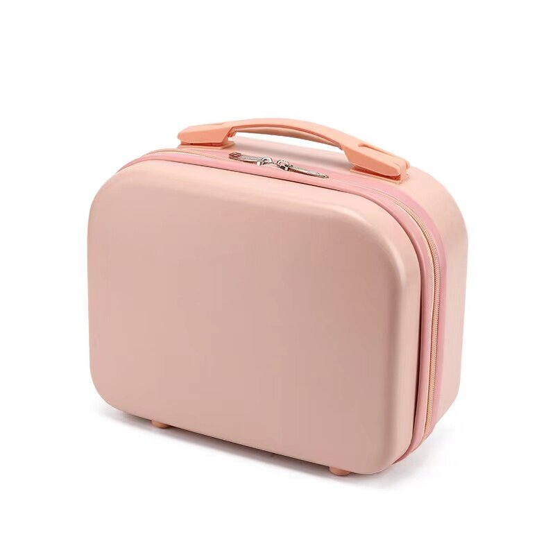 Hete verkoop topkwaliteit korting 14 inch mini cabine koffer mode vrouwen travelling bagage