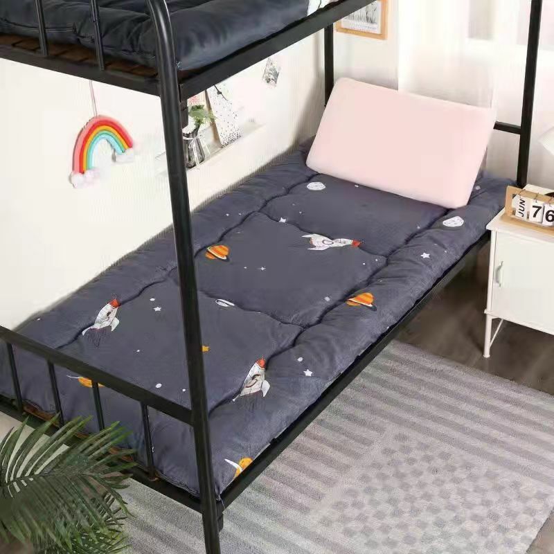 Estudante acolchoado colchão engrossado 5cm dormitório estudantil casa geral 0.9m tatami dobrável quatro estações geral
