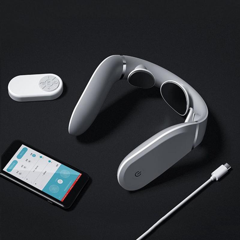 Xiaomi-masajeador de columna Cervical Youpin, multifuncional, para el hogar, hombros, cuello, trabajo con la aplicación Mijia