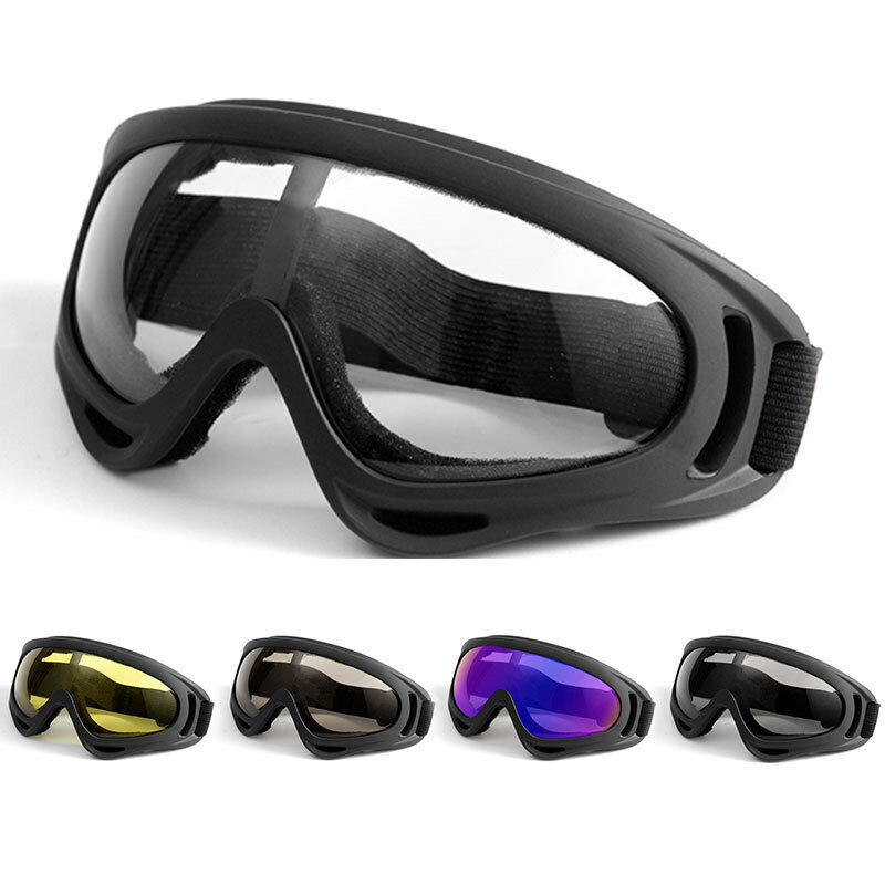 Gafas de viento X400 para motocicleta y esquí, máscara retro Para anteojos para andar en bicicleta al aire libre