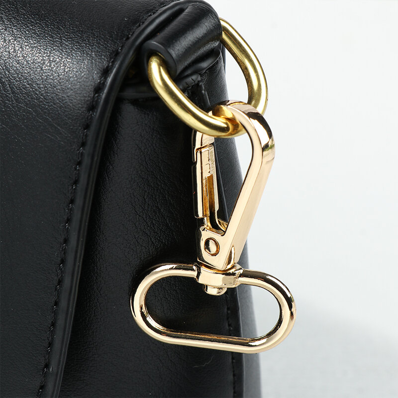 1Pc 14/16/20/25/32mm Metal Lobster Clasp Bag Strap Buckles Split Ring Hook Collar Carabiner Snap DIY KeyChain Bag Part Accessory