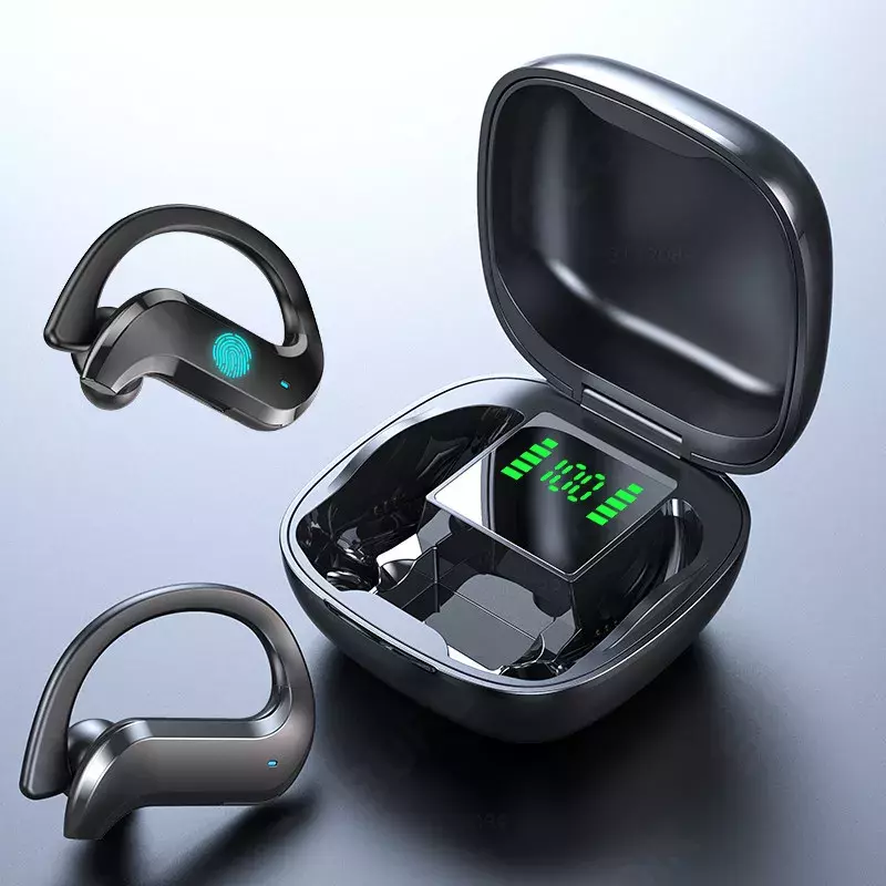 TWS-Auriculares Inalámbricos de Efecto Aislante con Bluetooth y Micrófono, Accesorio de Sonido Estéreo Resistente al Agua, con Bluetooth, Ideal para Hacer Deporte