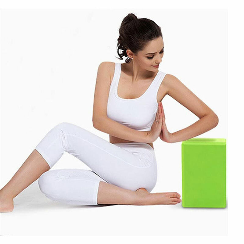 Yoga bloco corpo shaping saúde traini confortável macio antiderrapante para exercício pilates espuma tijolo equipamentos de treino de fitness