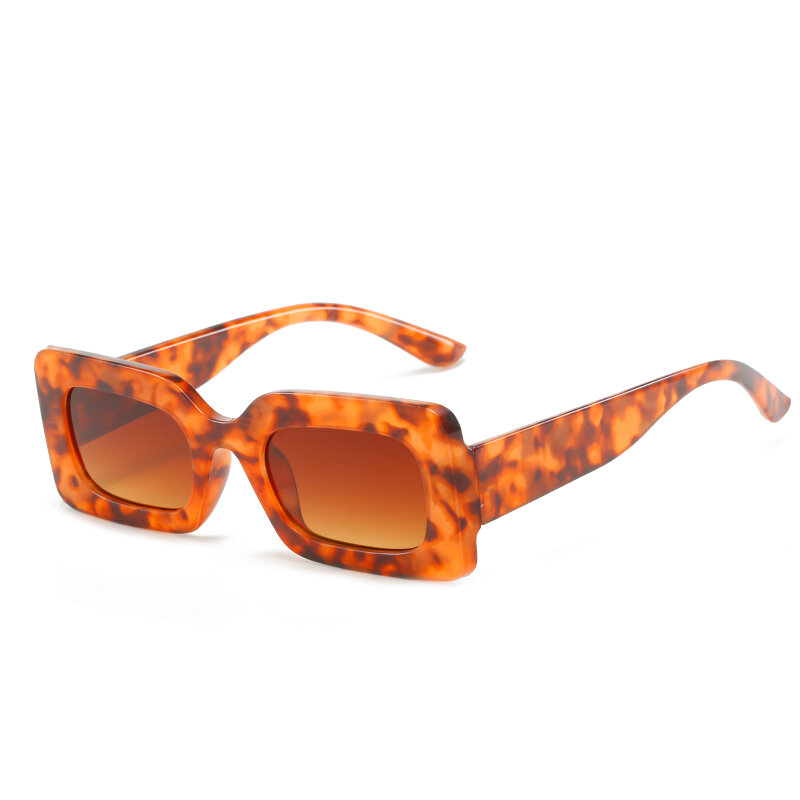 레트로 그늘 사각형 선글라스 여자 젤리 색 작은 프레임 태양 안경 여성 패션 브랜드 디자이너 빈티지 Oculos De Sol