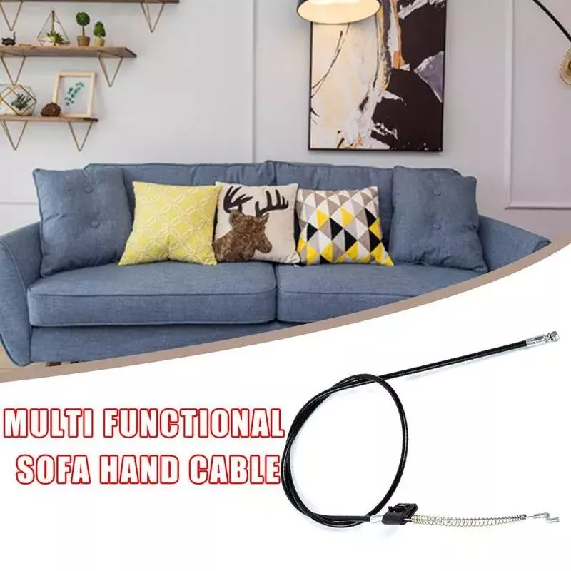 Pull Fauteuil Handvat Stoel Ontsluitingshendel Vervanging Aluminium Metalen Handvat Met Lente En Kabel Voor Sofa Couch Lounge