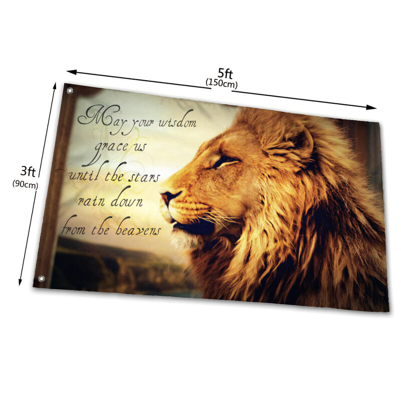 Bandeira do leão 90*150cm 120*180cm o leão da tribo de judá bandeiras personalizadas decoração