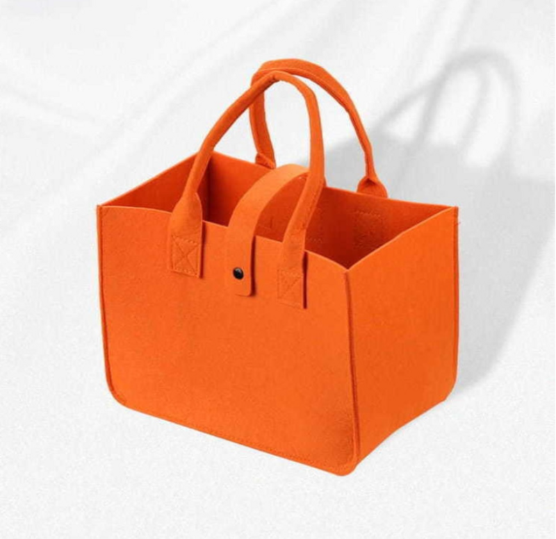 Personalise Bags Felt Shoulder Bag Tote Felt Women's Handbags Felt Shopping Bag for Women