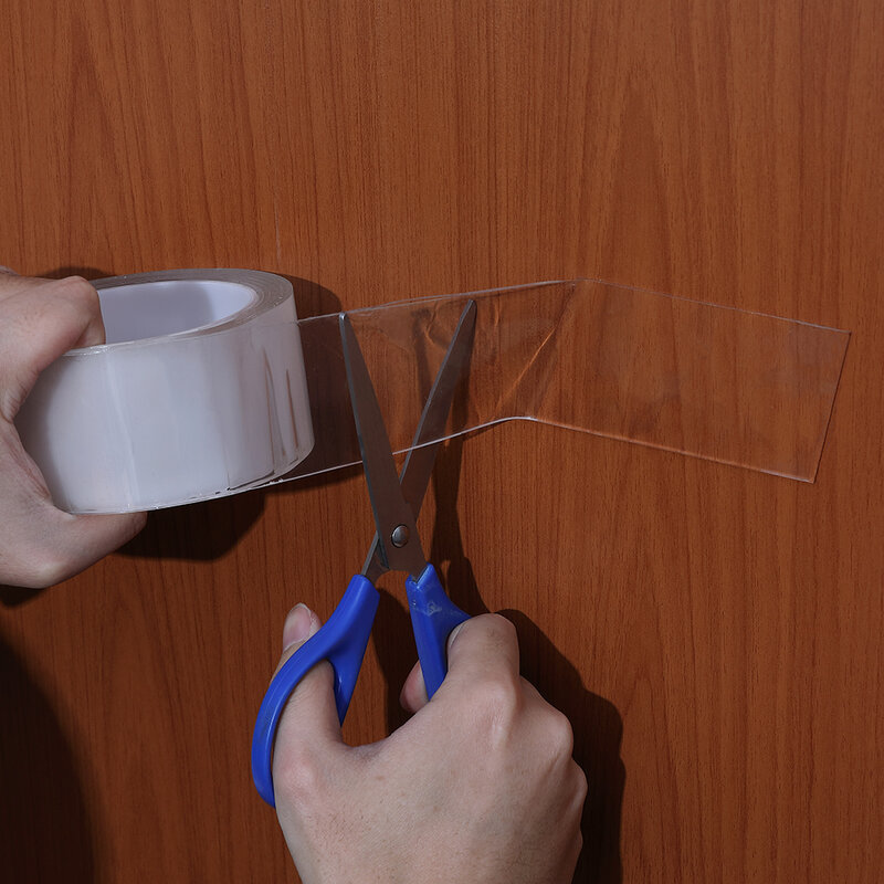 Fita dupla face reutilização adesiva transparente impermeável traceless nano fita apropriada para fontes do banheiro da cozinha