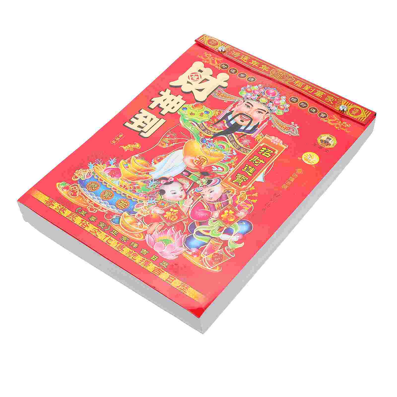 Calendario del zodiaco 2023 decoración de escritorio 2023 calendarios chinos decoración China 2023 calendario antiguo rasgado a mano 2023 calendario chino de pared