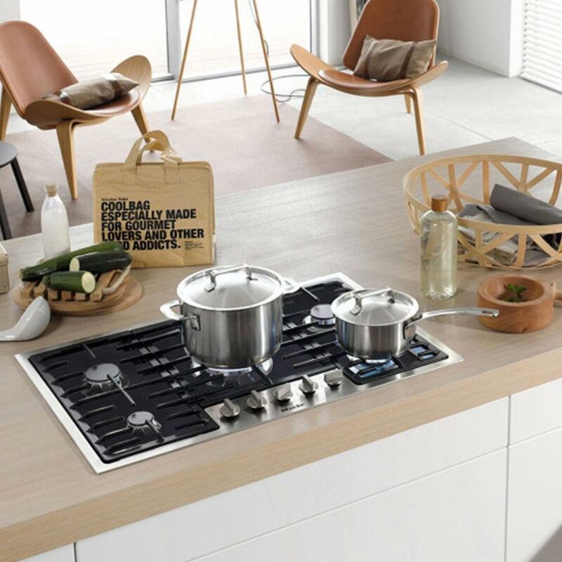 4 Pieces / Sets Of Reusable Gas Stove Protective Film Accessories Liner Stove Pad Cleaning Kitchen Gas S8D6
